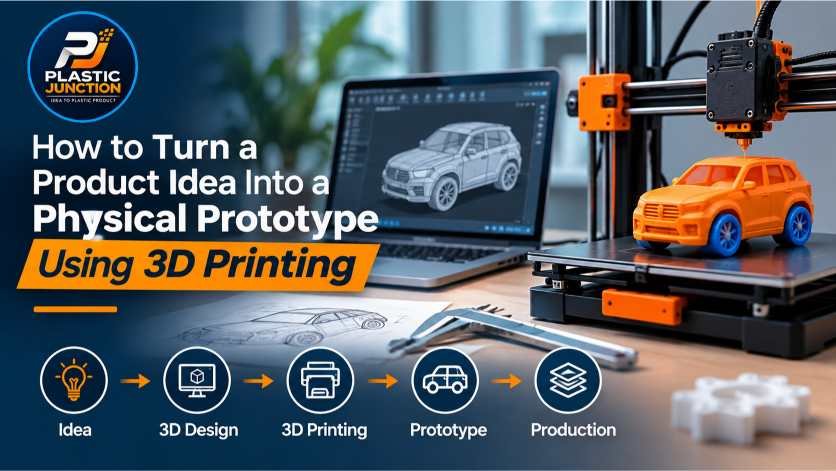 Turning a product idea into a physical prototype using 3D printing – Plastic Junction